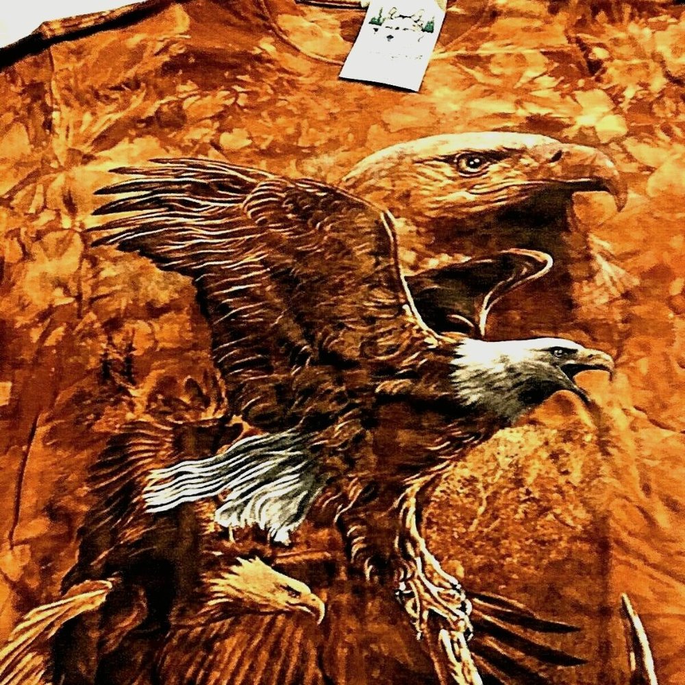 T Shirt by Back to Earth Nature Wear /Eagles Theme